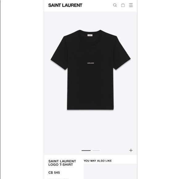 *SOLD* Saint Laurent T-Shirt Men’s Brand New - Picture 4 of 4